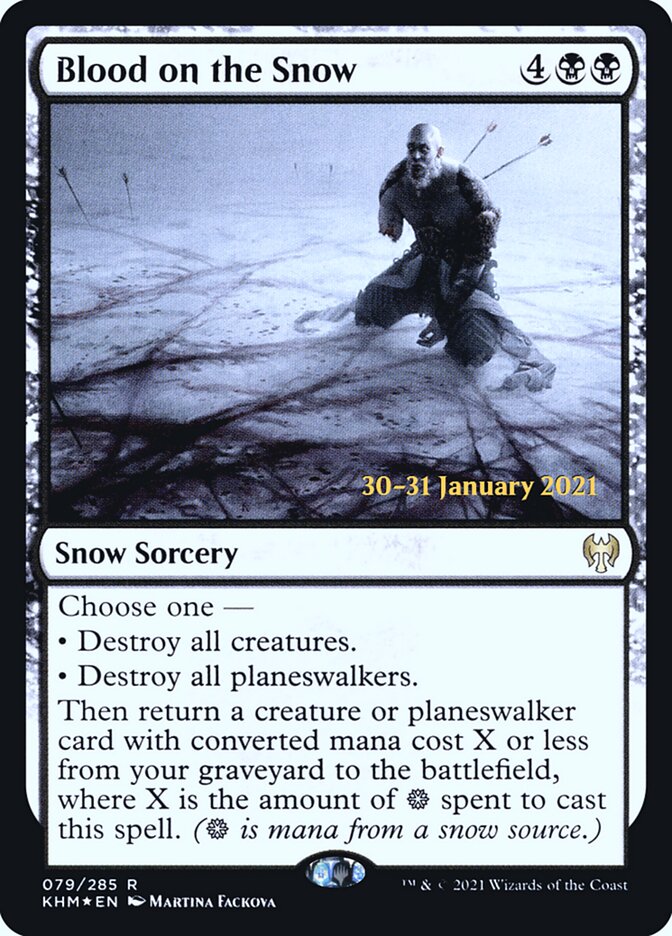 Blood on the Snow, Kaldheim Promos Card Art