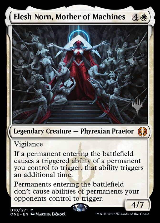 Elesh Norn, Mother of Machines, Phyrexia: All Will Be One Promos Card Art