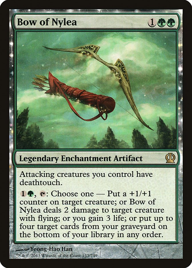 Bow of Nylea, Theros Card Art