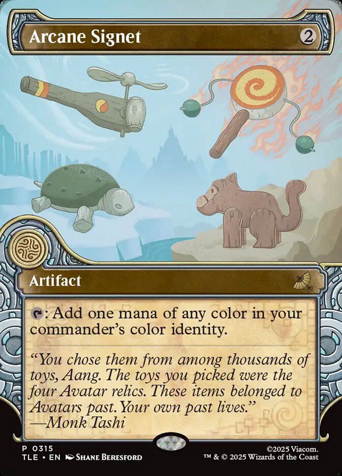 Arcane Signet, Avatar: The Last Airbender Eternal Card Art
