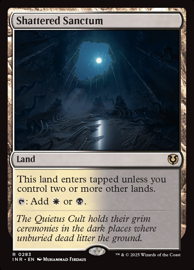 Shattered Sanctum, Innistrad remastered Card Art