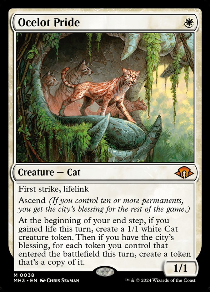 Ocelot Pride, Modern Horizons 3 Card Art