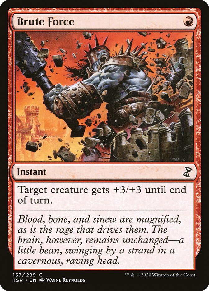 Brute Force, Time spiral remastered Card Art