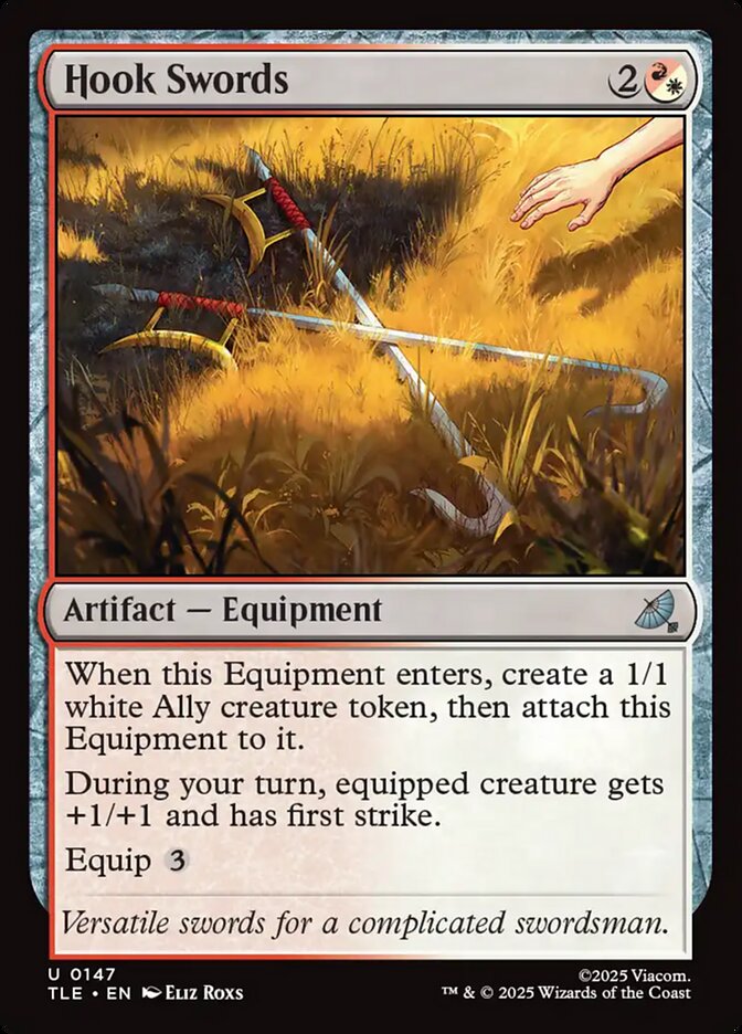 Hook Swords, Avatar: The Last Airbender Eternal Card Art