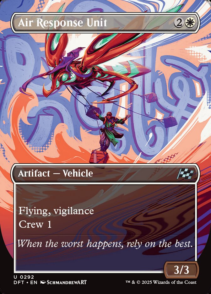 Air Response Unit, Aetherdrift Card Art