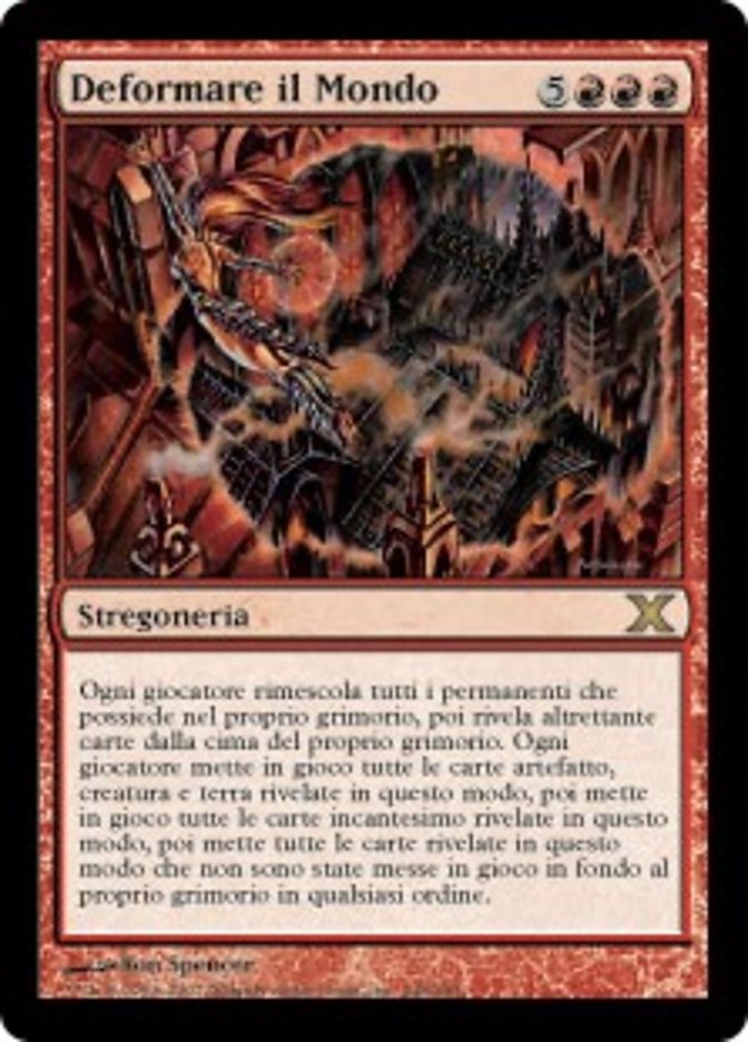 Warp World, Tenth Edition Card Art