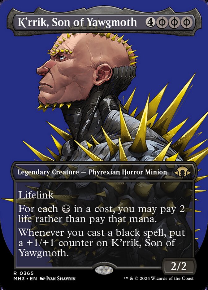 K'rrik, Son of Yawgmoth, Modern Horizons 3 Card Art
