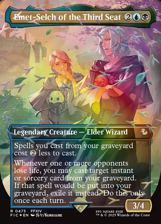 Emet-Selch of the Third Seat, Final Fantasy Commander Card Art