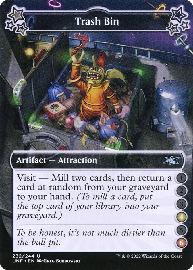 Trash Bin, Unfinity Card Art