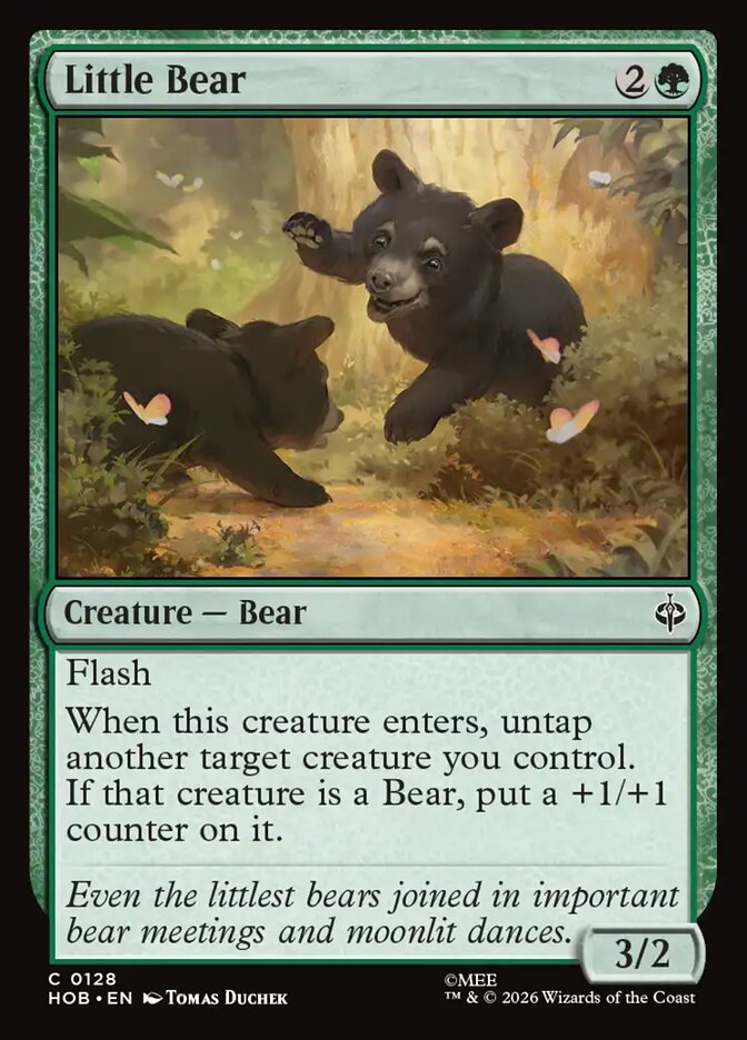 Little Bear, The Hobbit Card Art