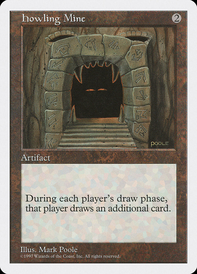 Howling Mine, Fifth edition Card Art