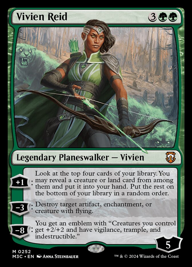 Vivien Reid, Modern Horizons 3 Commander Card Art