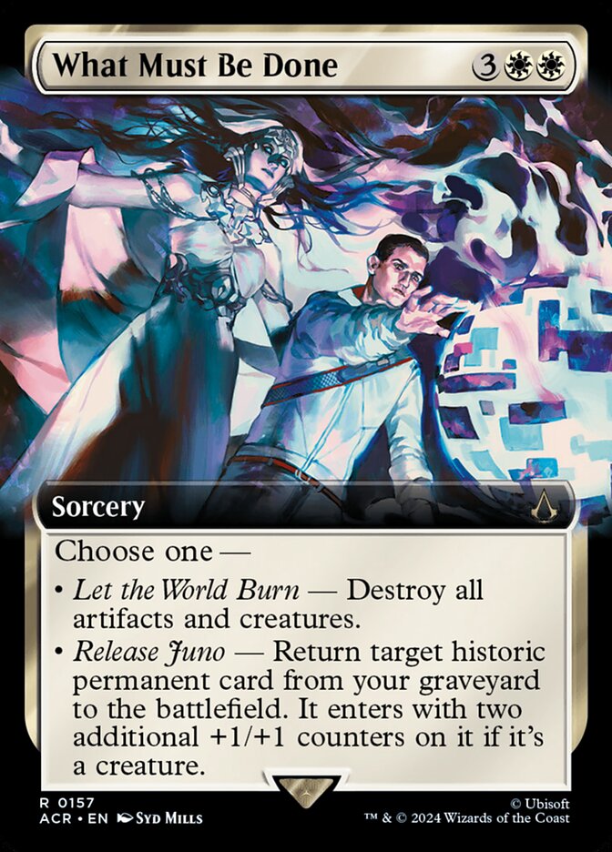 What Must Be Done, Assassin'S Creed Card Art