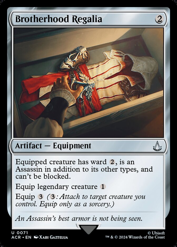 Brotherhood Regalia - Foil