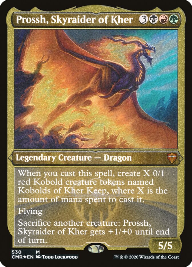 Prossh, Skyraider of Kher - Etched Foil