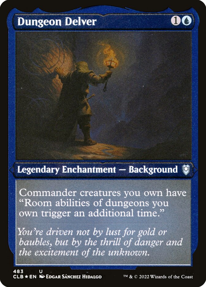 Dungeon Delver - Etched Foil