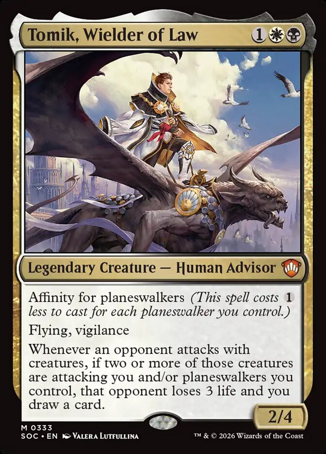Tomik, Wielder of Law, Secrets Of Strixhaven Commander Card Art
