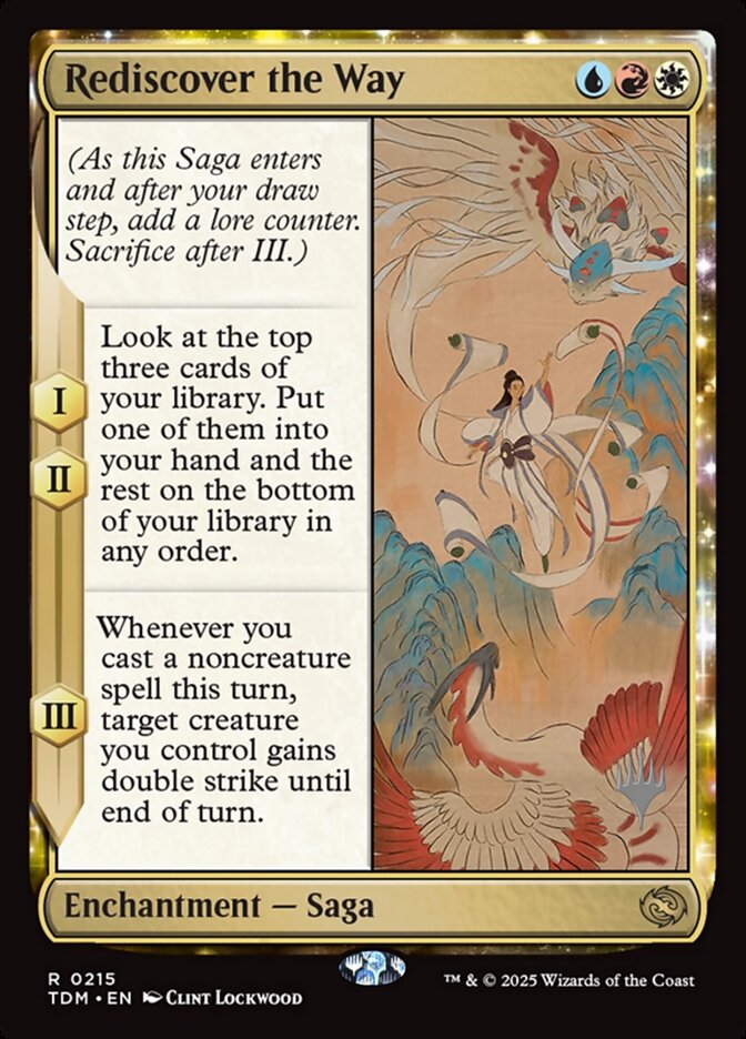 Rediscover the Way, Tarkir: dragonstorm promos Card Art