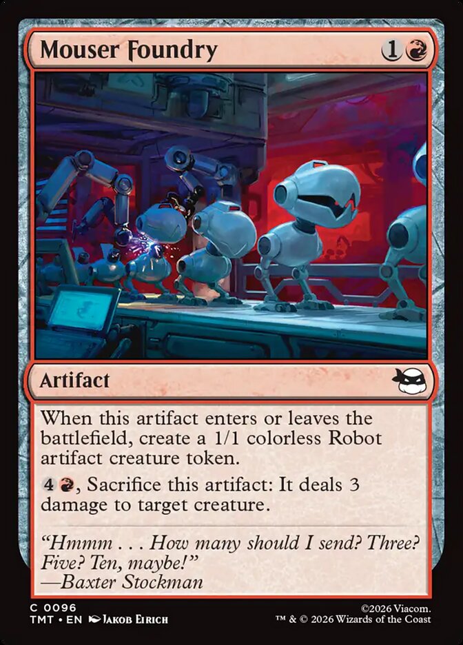 Mouser Foundry, Teenage Mutant Ninja Turtles Card Art