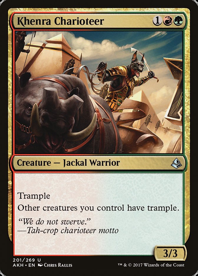 Khenra Charioteer - Foil