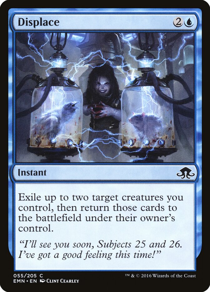 Displace, Eldritch Moon Card Art