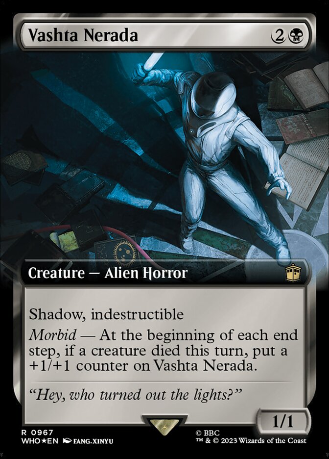 Vashta Nerada, Doctor Who Card Art