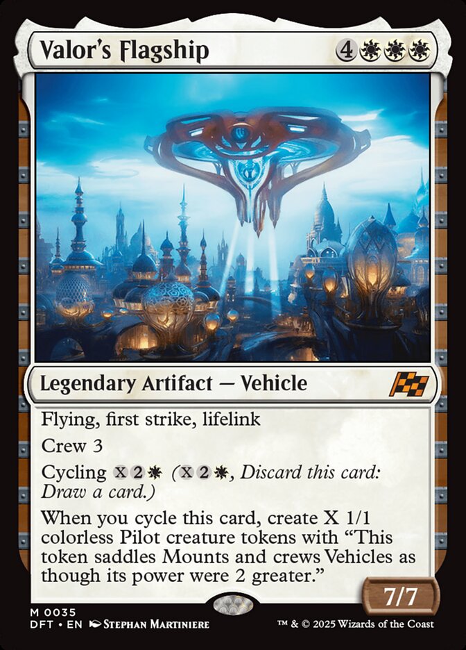 Valor's Flagship, Aetherdrift Card Art