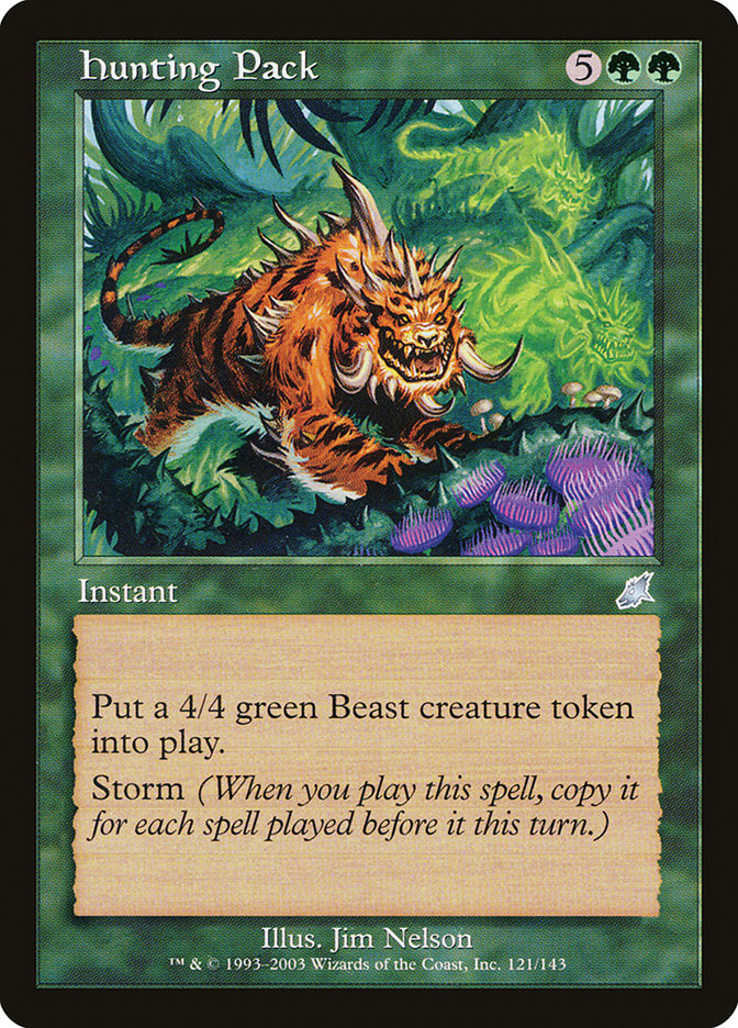 Hunting Pack, Scourge Card Art