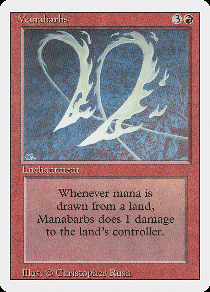 Manabarbs, Revised Edition Card Art