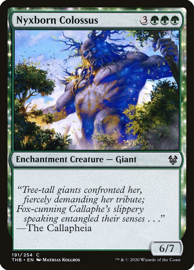Nyxborn Colossus, Theros beyond death Card Art