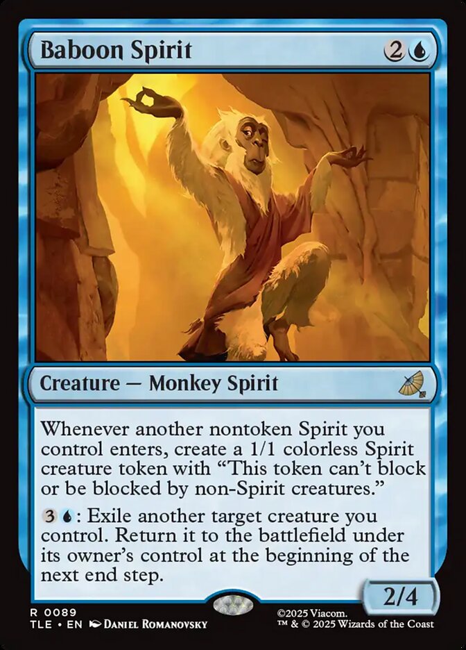 Baboon Spirit, Avatar: The Last Airbender Eternal Card Art