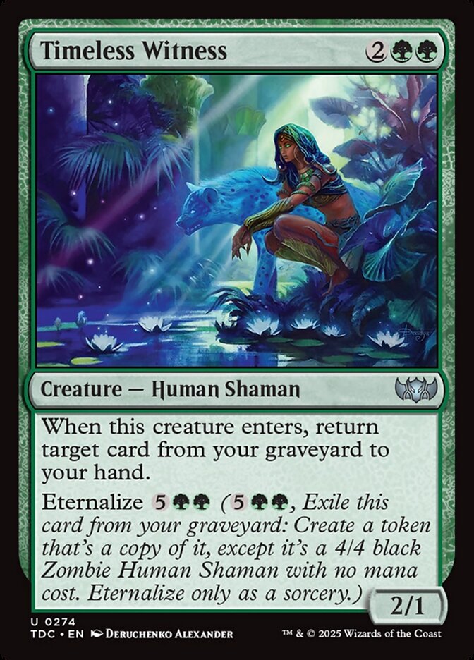 Timeless Witness, Tarkir: Dragonstorm Commander Card Art