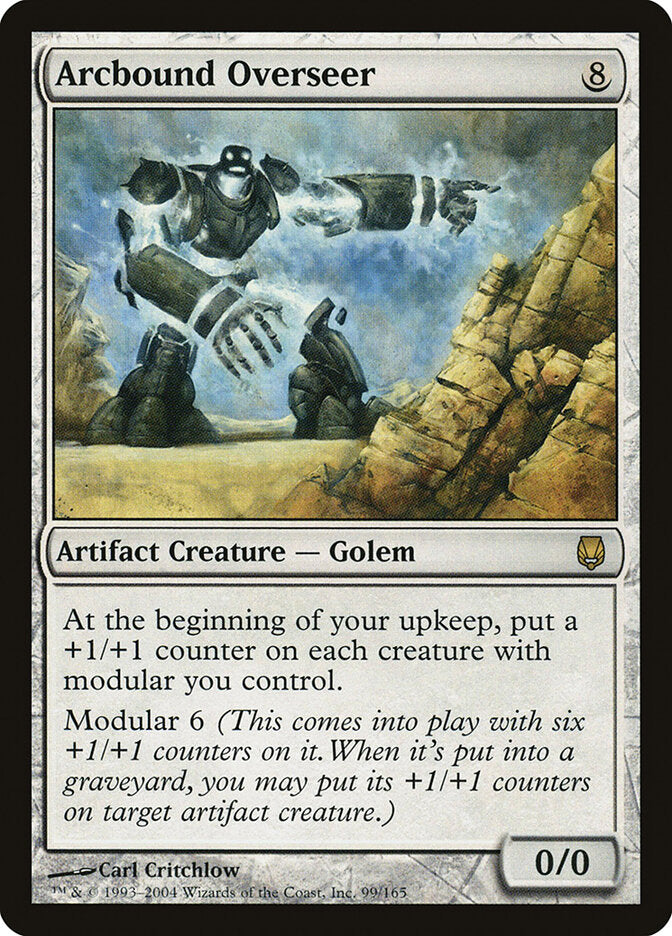 Arcbound Overseer, Darksteel Card Art
