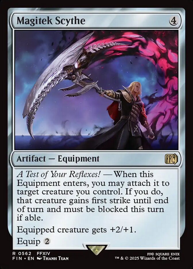 Magitek Scythe, Final fantasy Card Art