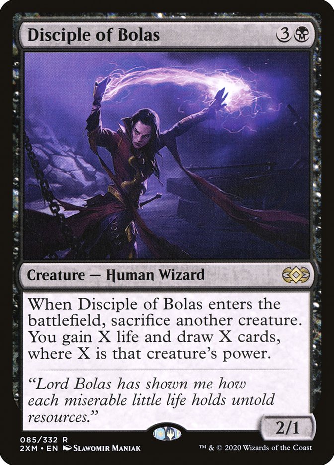 Disciple of Bolas, Double masters Card Art
