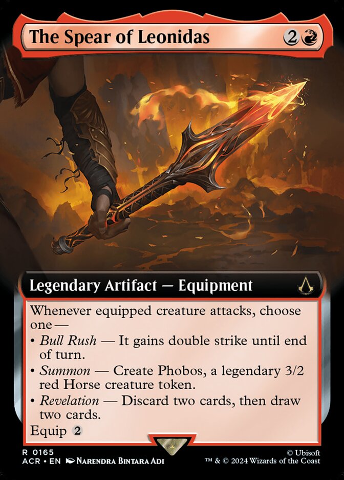 The Spear of Leonidas, Assassin'S Creed Card Art