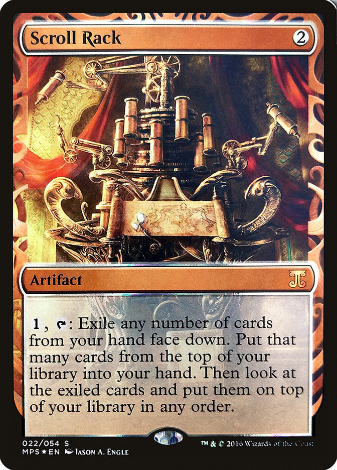 Scroll Rack, Kaladesh inventions Card Art