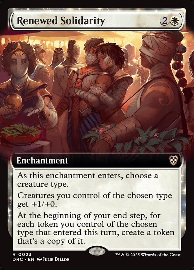 Renewed Solidarity, Aetherdrift Commander Card Art