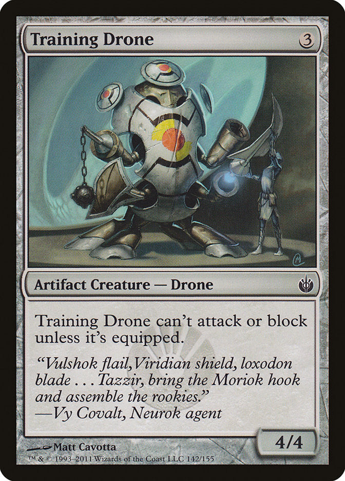 Training Drone, Mirrodin besieged Card Art