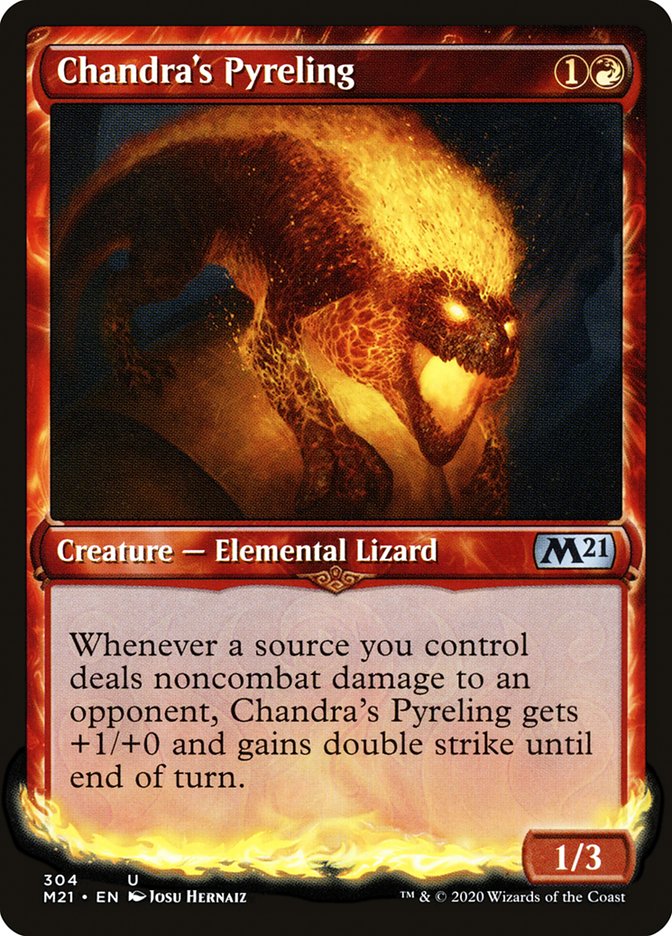 Chandra's Pyreling, Core Set 2021 Card Art