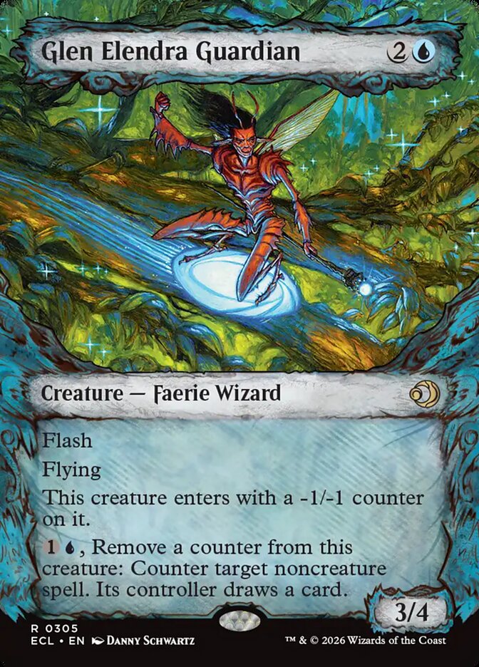Glen Elendra Guardian, Lorwyn Eclipsed Card Art