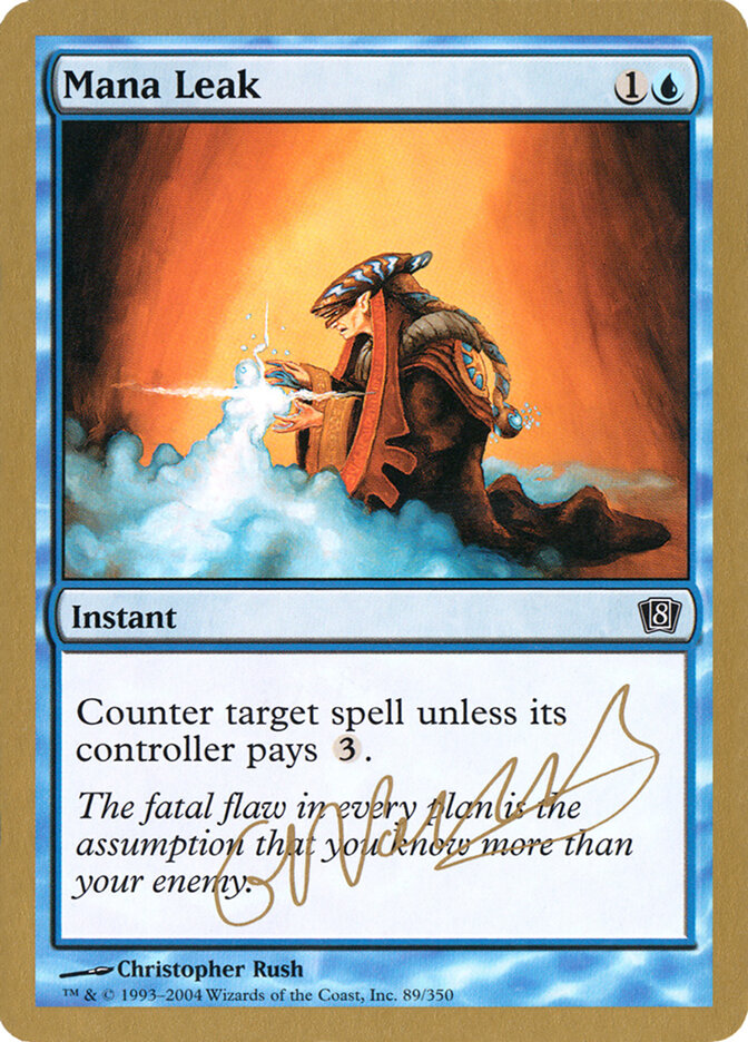 Mana Leak, World Championship Decks 2004 Card Art