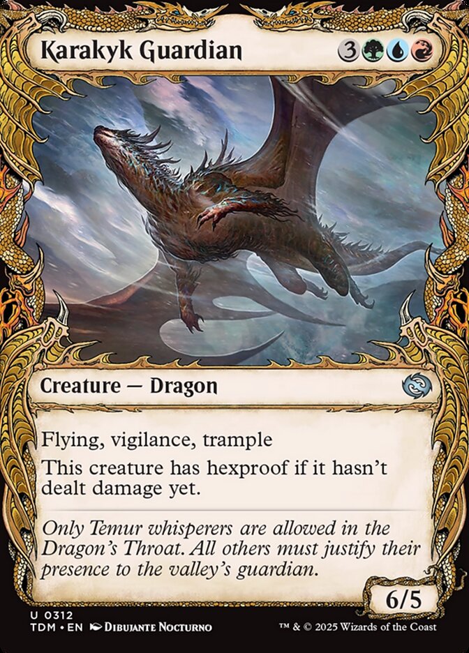 Karakyk Guardian, Tarkir: dragonstorm Card Art