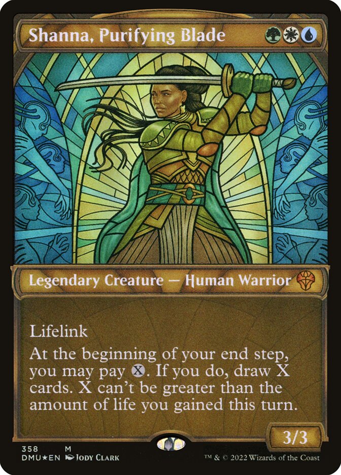 Shanna, Purifying Blade, Dominaria United Card Art