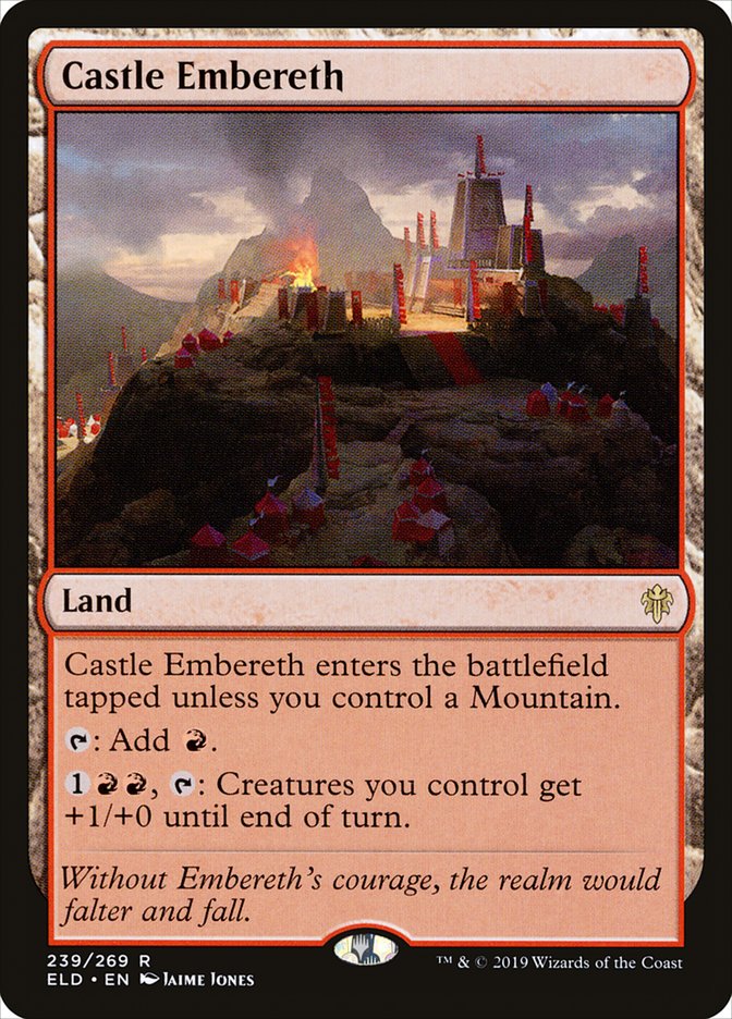 Castle Embereth, Throne of eldraine Card Art