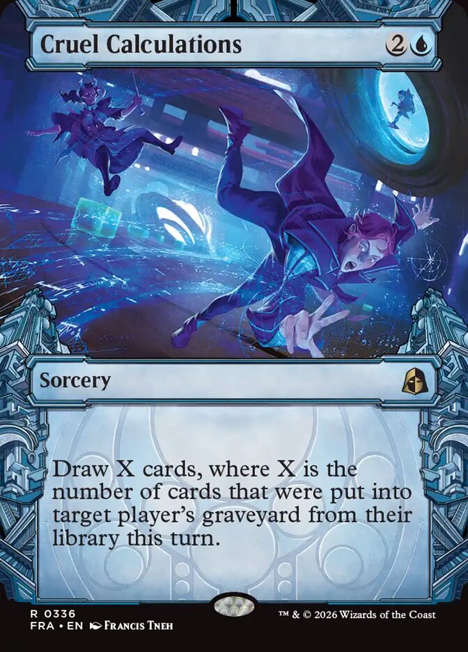 Cruel Calculations, Reality Fracture Card Art