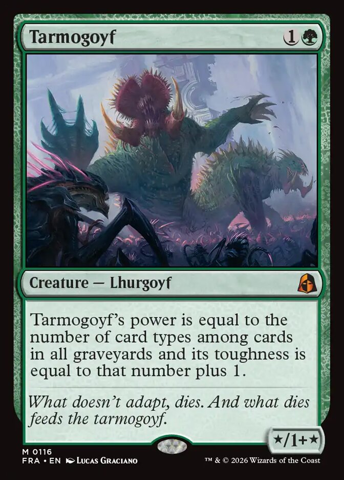 Tarmogoyf, Reality Fracture Card Art