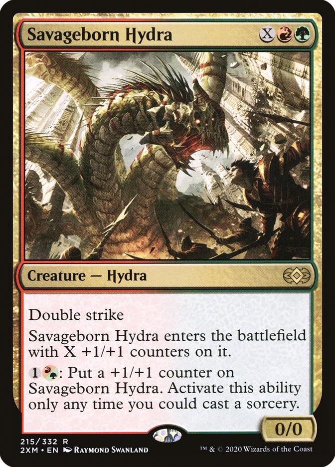 Savageborn Hydra, Double Masters Card Art