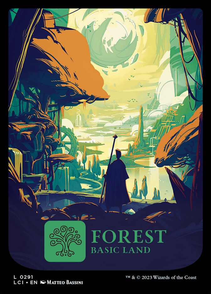 Forest, The lost caverns of ixalan Card Art