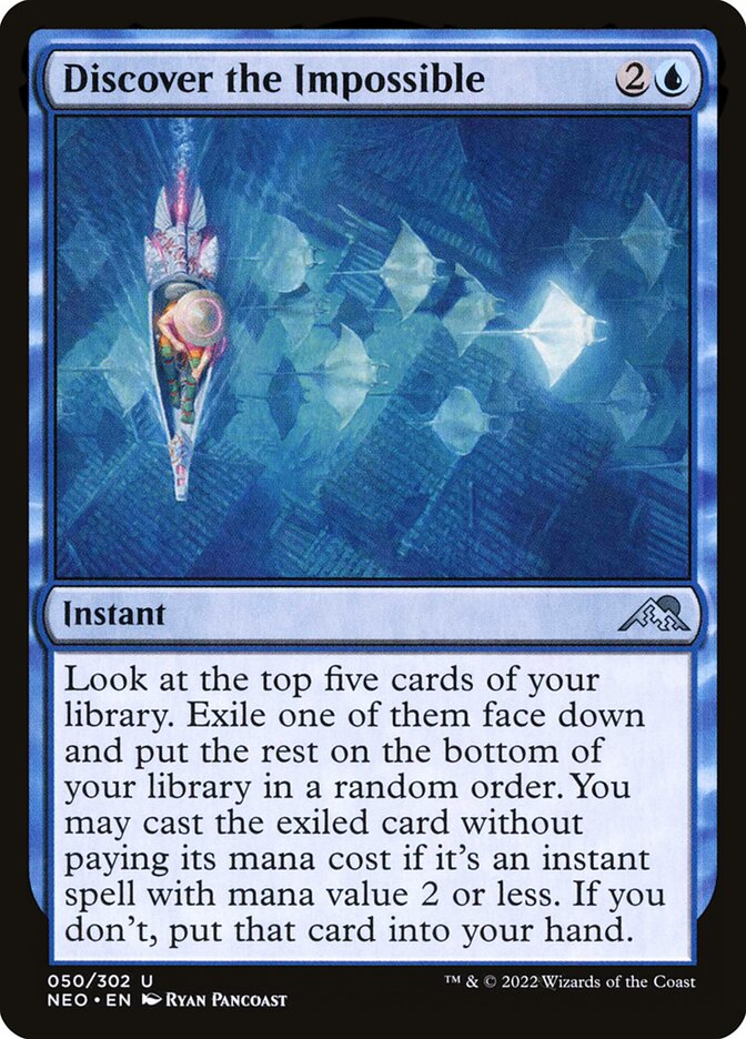 Discover the Impossible, Kamigawa: neon dynasty Card Art